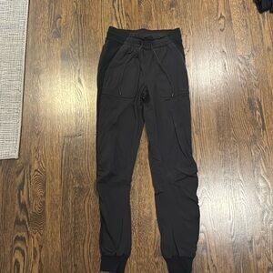 Lululemon dance studio mid-rise joggers: black